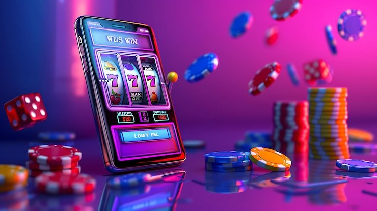 Tampilan pengguna menikmati hiburan sports dan casino di perangkat mobile
